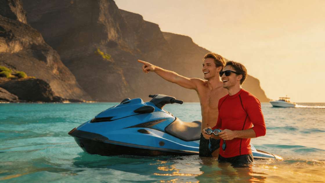 Motos de agua en Tenerife Sur: Guía completa 2026 para alquilar y explorar la costa